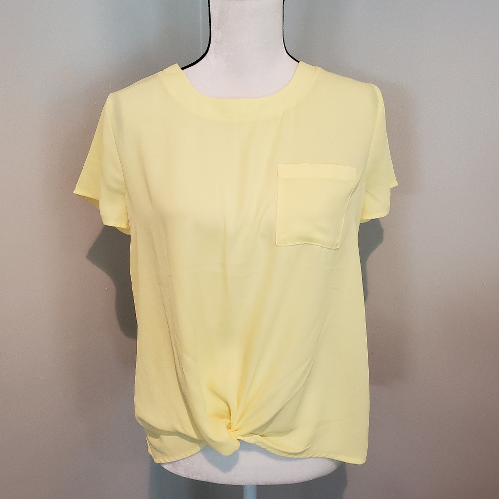 NWT Pink Rose | Lemon Grove | Short Sleeve | Top